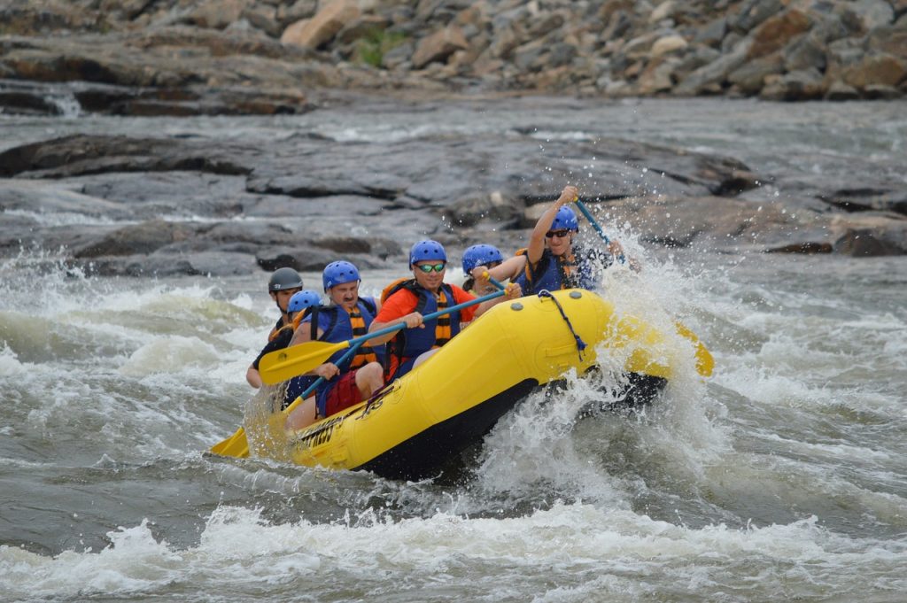 rafting, whitewater, river