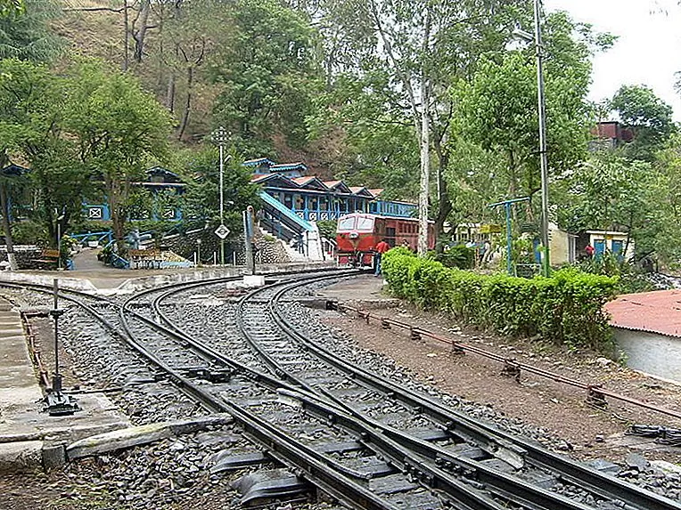 The tunnel, built later, is today the longest of the 103 operational tunnels on the route of the Shimla-Kalka Railway. The station is like a hidden paradise nestled between vast pine forests and vast forests. The station looks very attractive during the rains.
