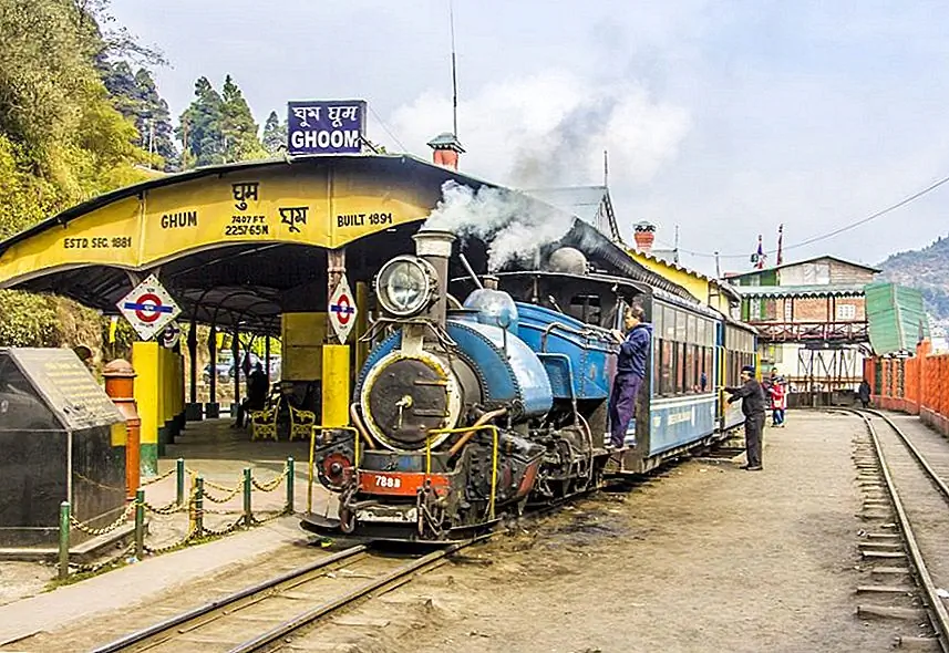 Ghum Station also falls in the route of Darjeeling Himalayan Railway, affectionately known as the Toy Train, one of the must-see activities in Darjeeling.