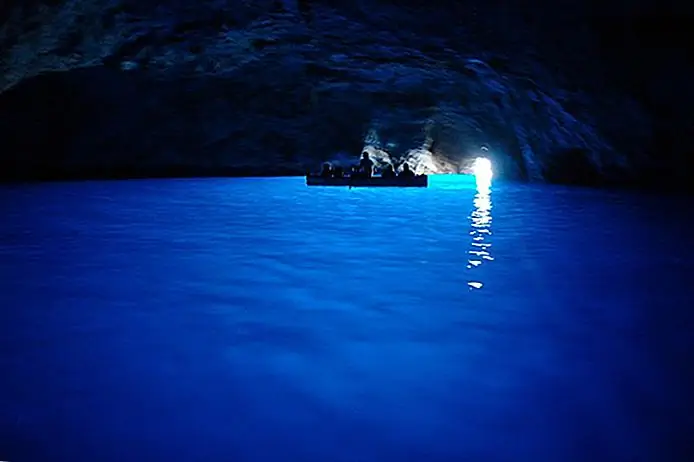 Grotta Azzurra (Blue Grotto) Jun / photo modified