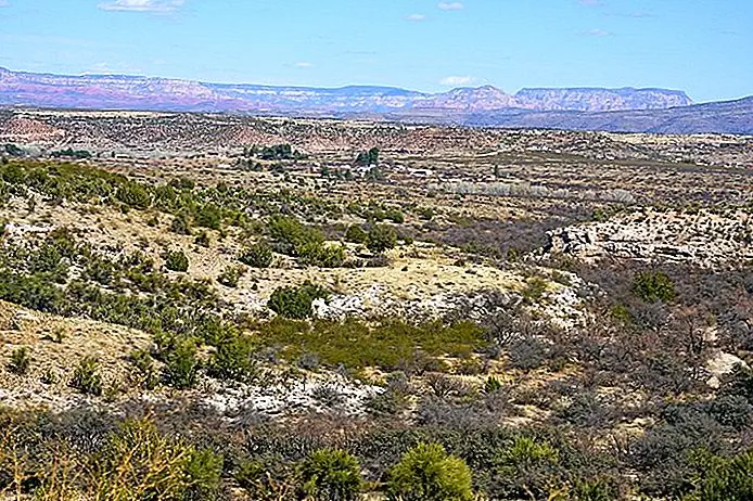 View of landscape near Cottonwood