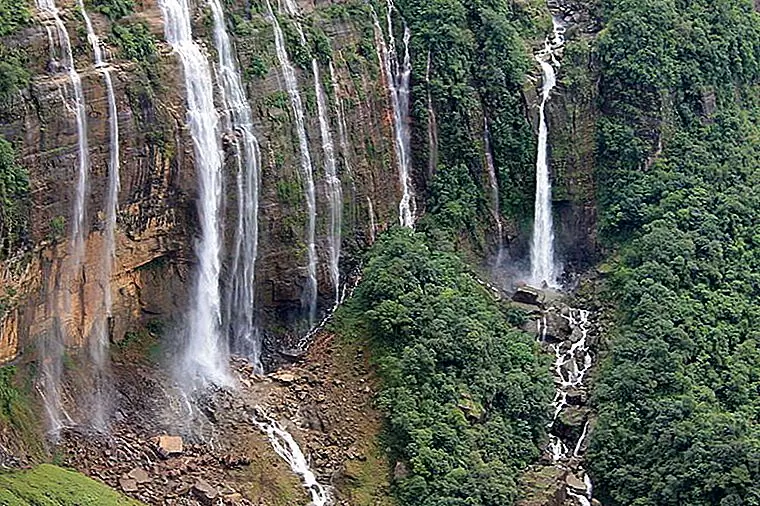 Nohkalikai Falls (Foto door Rishav999)