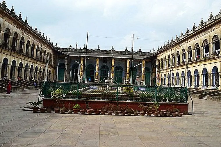 Courtyard Imambara (door Biswarup Ganguly)