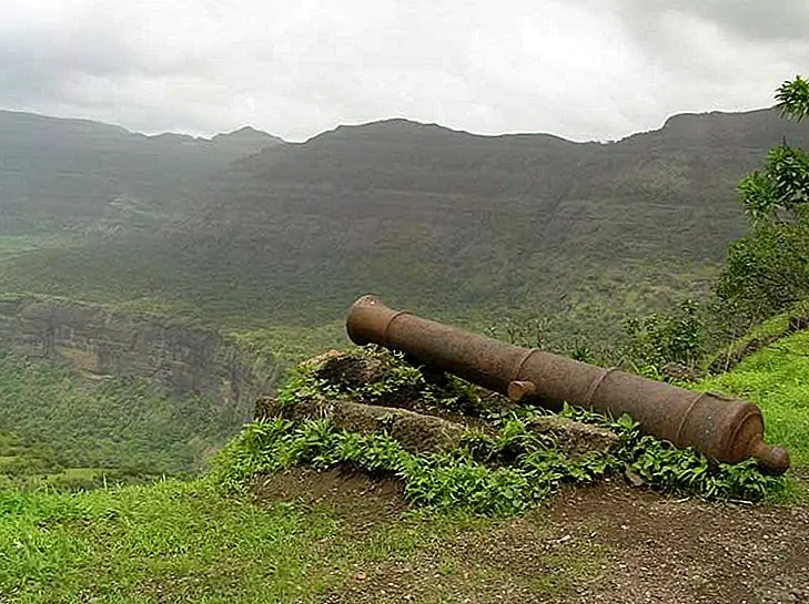 An abandoned cannon in the fortress (photo by Elroy Serrao)