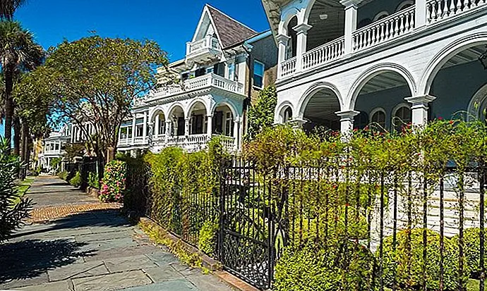 Historic homes in Charleston