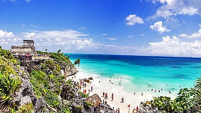 The fortified city of Tulum
