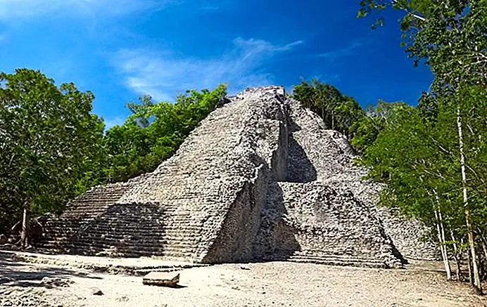 Climb the ancient pyramid in Cobá