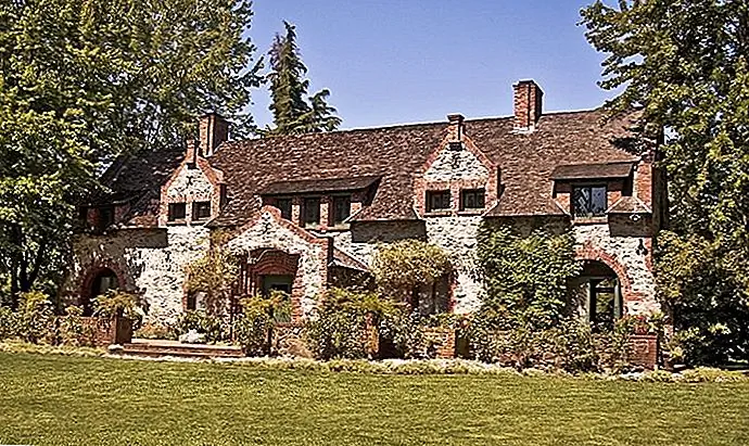 Empire Mine owner's Tudor Cottage in Grass Valley