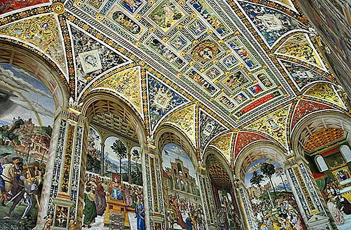 Piccolomini Library Frescoes