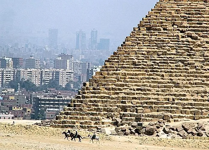 Great pyramid masonry