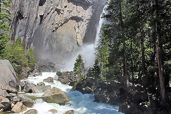 Base of Yosemite Falls |  Photo Copyright: Lana Law