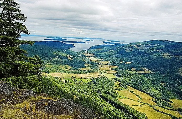 View from Mount Maxwell on Salt Spring Island