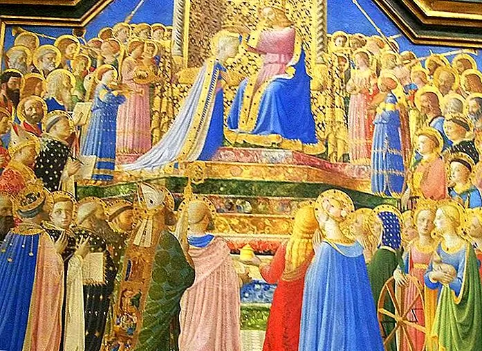 Le Couronnement de la Vierge by Fra Angelico (Denon Wing, Room 3) Rodney / photo modified