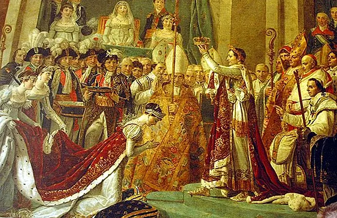 The Coronation of Napoléon door Jacques-Louis David (Denon Wing, Room 75) Maureen / fotomodificatie