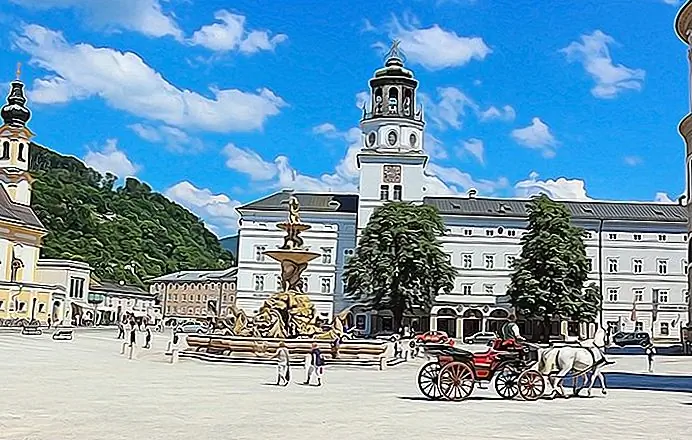 Horse and carriage, Salzburg