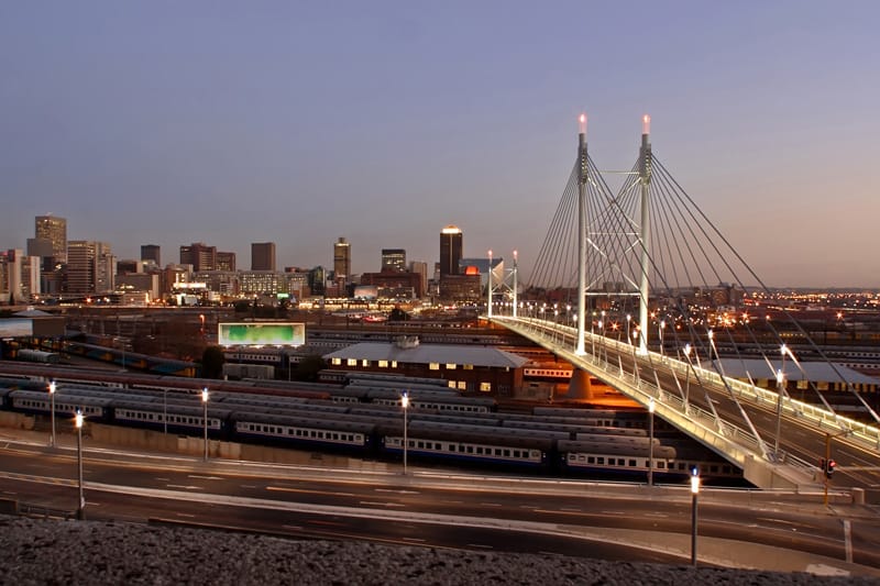Nelson Mandela Bridge Johannesburg - What to see in South Africa - What to see in South Africa
