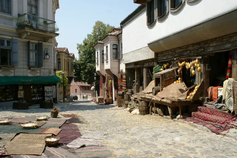the old town, plovdiv, bulgaria