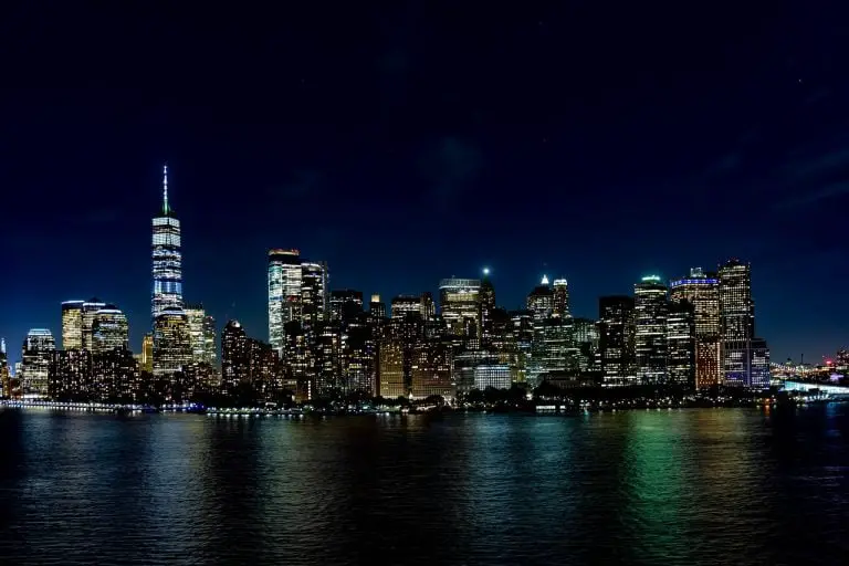 new york, skyline, america