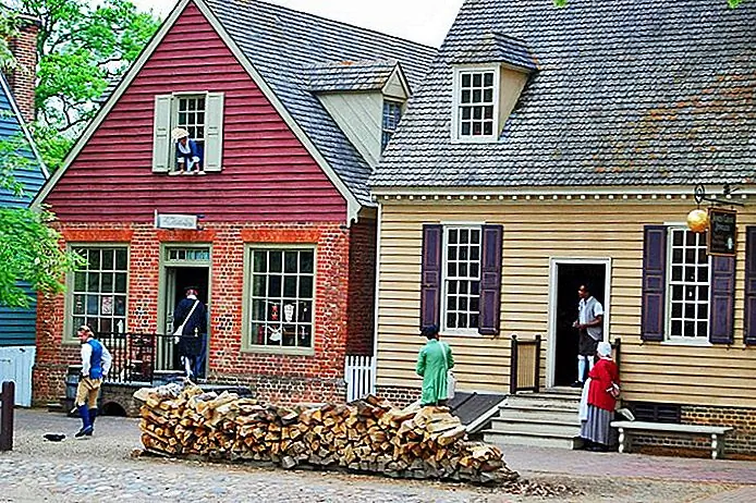 Colonial Williamsburg: Revolutionaire stad Harvey Barrison / gemodificeerde foto