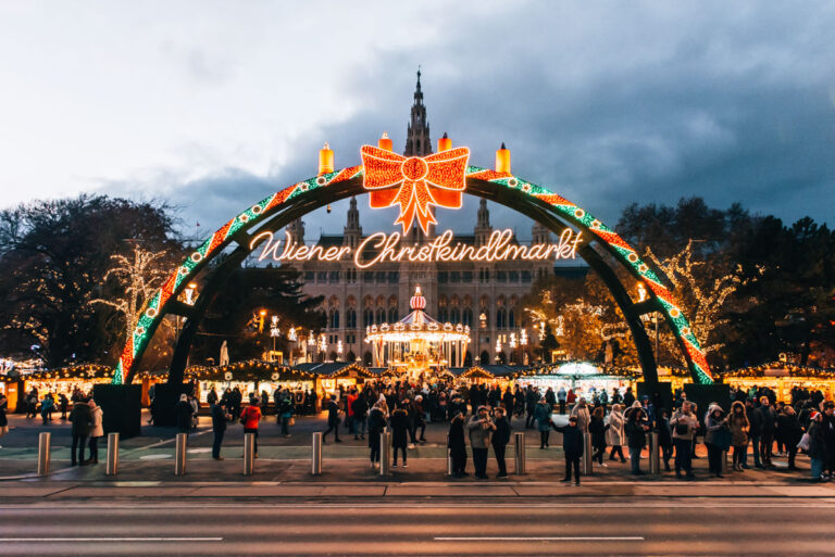 beautiful Christmas markets in Vienna