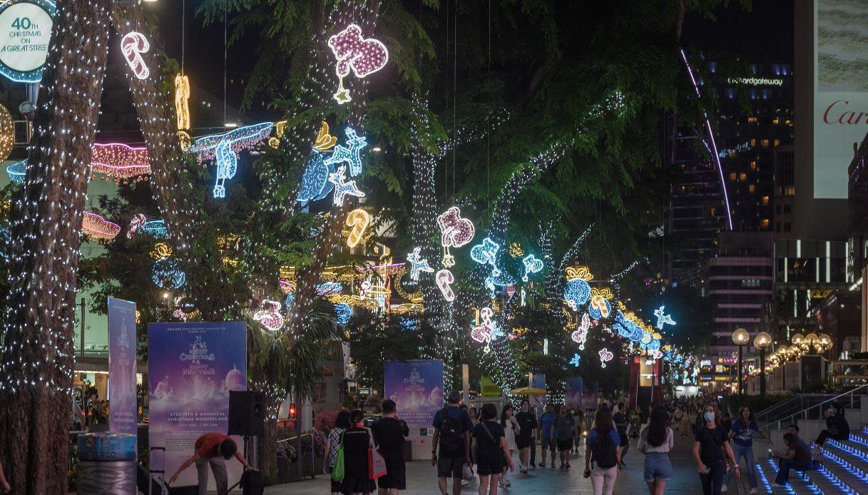 Singapore's tropical Christmas