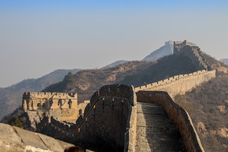 jinshanling - the great wall of china - length of the great wall of china - height of the great wall of china